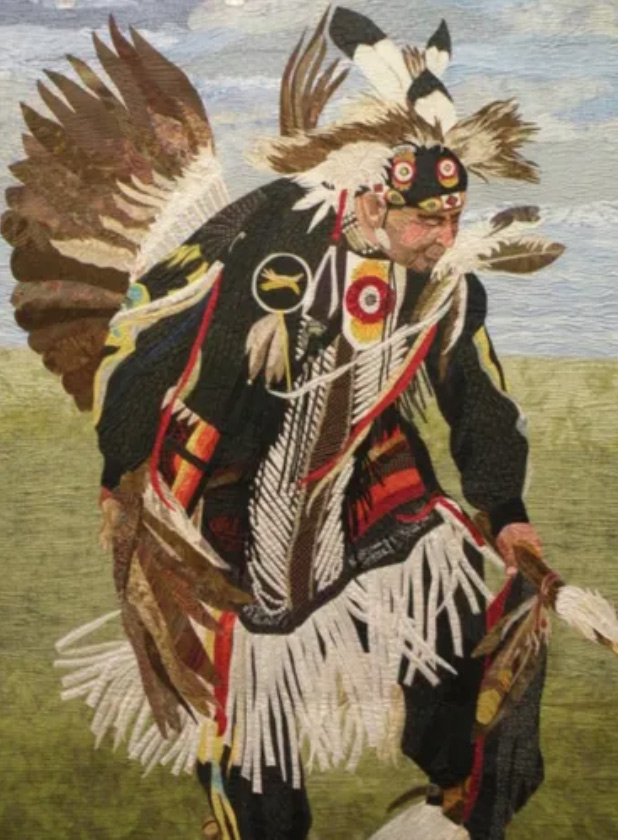 quilt-winner-dancing-at-powwow quilt winner dancing at the powwow san fernando valley quilt association